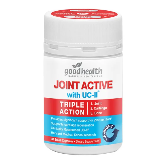 Good Health joint active with UC-II 90c 好健康三合一关节灵骨胶原胶囊 90粒【保质期2029/03】